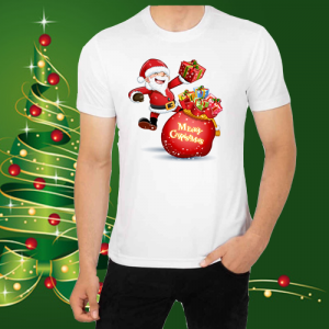 Мъжка коледна тениска