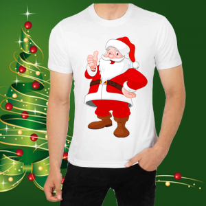 Мъжка коледна тениска