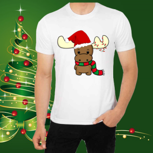 Мъжка коледна тениска