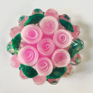 ГЛИЦЕРИНОВ САПУН РОЗЕ ФЕНТАЗИ ЦИКЛАМА-БЯЛ 105 ГР.