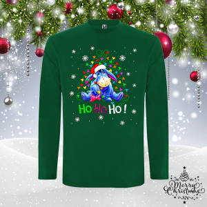 Мъжка зелена коледна блуза- Йори