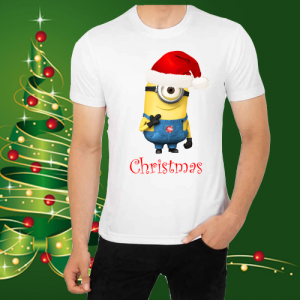 Мъжка коледна тениска