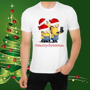 Мъжка коледна тениска