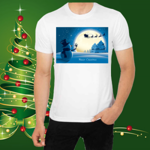 Мъжка коледна тениска