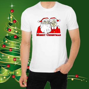 Мъжка коледна тениска