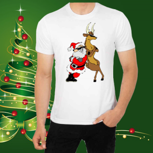 Мъжка коледна тениска