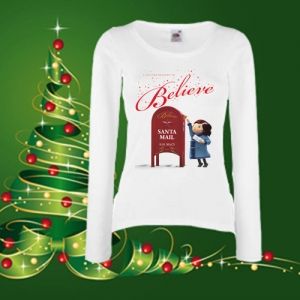 Дамска коледна блуза