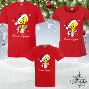 Забавен коледен комплект- Туити