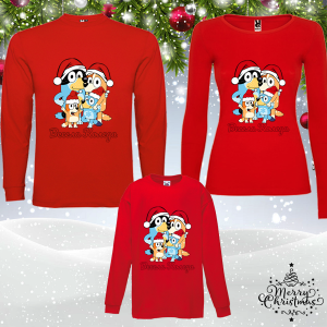 Забавен коледен комплект- Блуи