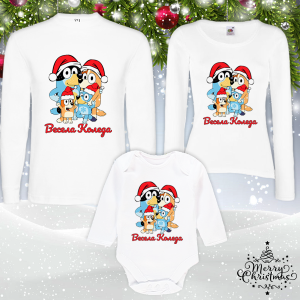 Коледен комплект- Блуи