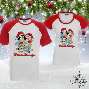 Комплект коледни тениски- Блуи