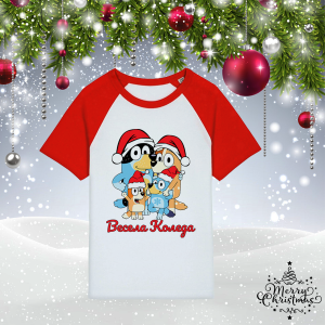 Детска коледна тениска - Блуи
