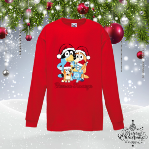 Детска коледна блуза - Блуи