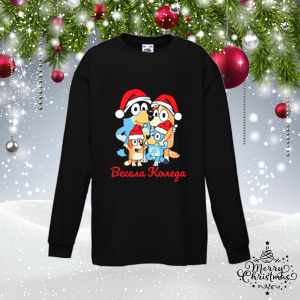 Детска коледна блуза - Блуи