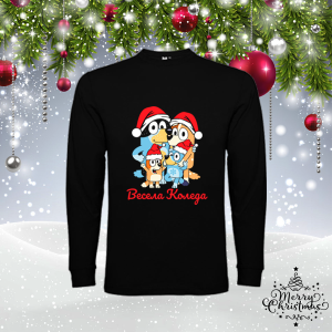 Мъжка коледна блуза- Блуи