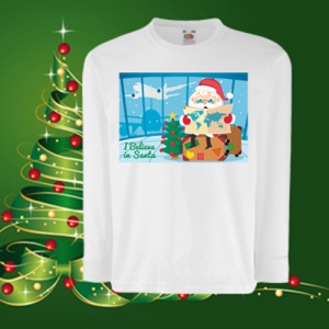 Детска коледна блуза I Belive in Santa
