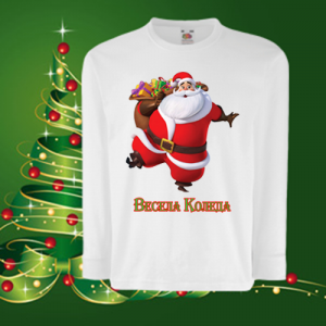 Детска коледна блуза Дядо Коледа