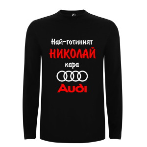 Цветна мъжка тениска- Най- готиният Николай кара..