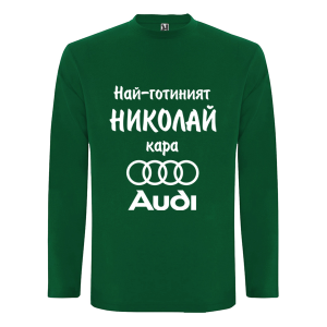 Цветна мъжка тениска- Най- готиният Николай кара..