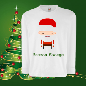 Детска коледна блуза Весела Коледа