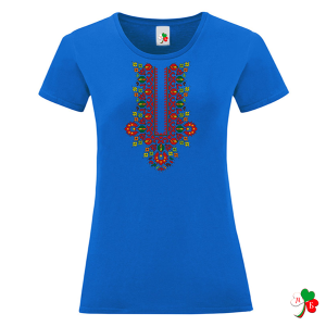 Цветни  дамски тениски с мотиви на шевици