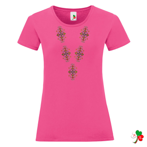 Цветни дамски тениски с народни мотиви