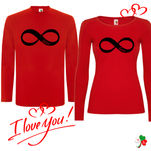 Комплект цветни блузи- Love