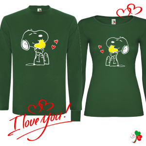 Комплект цветни блузи- Снупи