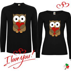 Комплект цветни блузи- Бухалчета