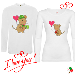 Комплект бели блузи- Мишлета