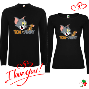 Комплект цветни блузи- Том и Джери