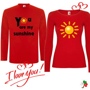 Комплект цветни блузи- Sunshine