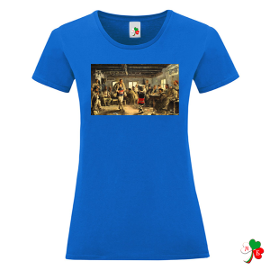 Цветни дамски тениски с народни мотиви - Ръченица