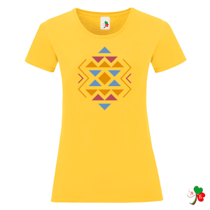 Цветни дамски тениски с народни мотиви на шевици