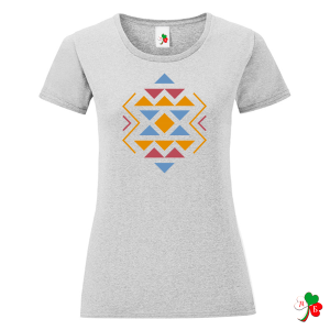 Цветни дамски тениски с народни мотиви на шевици