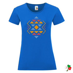 Цветни дамски тениски с народни мотиви на шевици