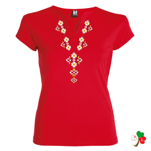 Цветни висококачествени тениски с мотиви на шевици