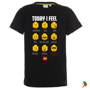 Цветна детска тениска-  Lego 