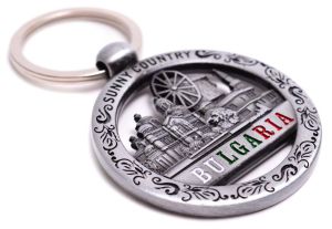  Метален ключодържател - Bulgaria