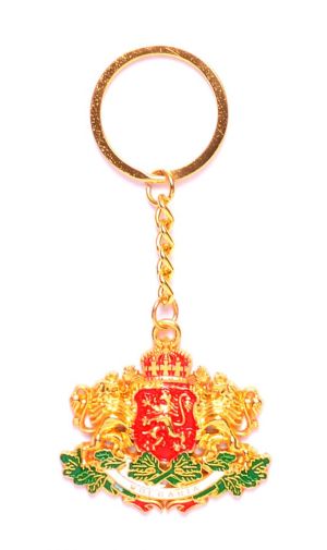  Метален ключодържател -  герб България