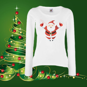 Дамска коледна блуза