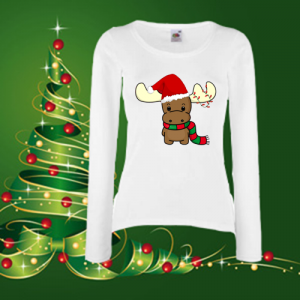 Дамска коледна блуза