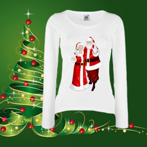 Дамска коледна блуза