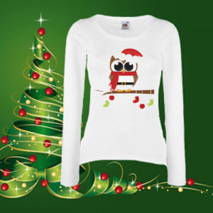 Дамска коледна блуза