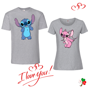 Комплект цветни тениски - Стич