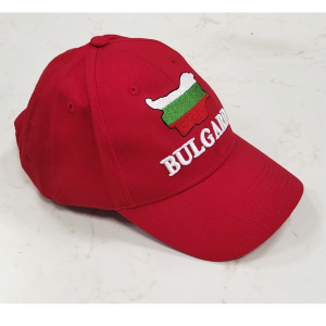 Червена лятна шапка