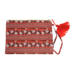 Голям сувенирен несесер с шевици - 28см.