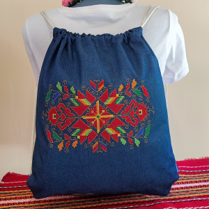 Мешка с бродерия - Лазарки