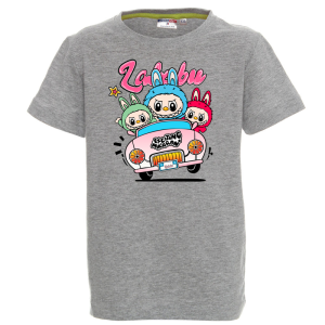 Цветна  детска тениска- Лабубу