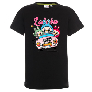 Цветна  детска тениска- Лабубу